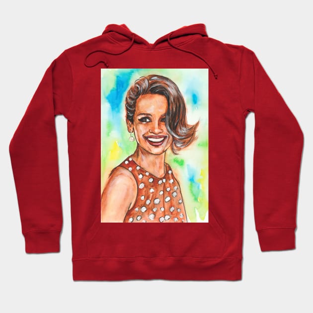 Julia Roberts Hoodie by Svetlana Pelin